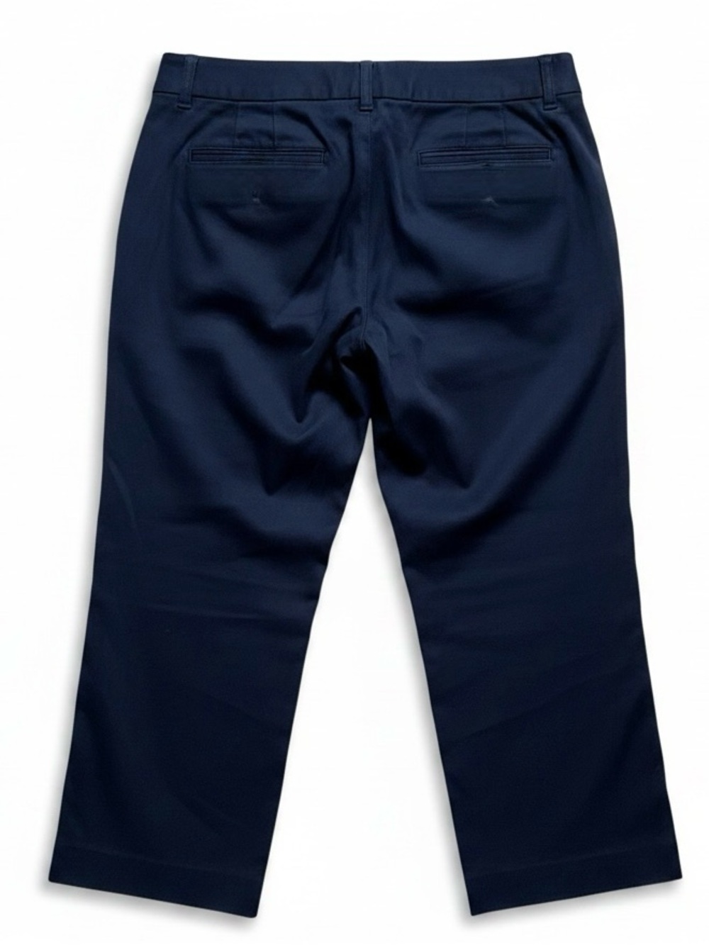 Talbots Size 4 Navy Wide Leg Cropped High Waist Sailor
Nautical Pants - Picture 3 of 5